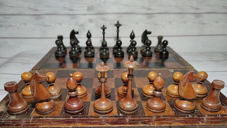 Soviet Chess Pieces